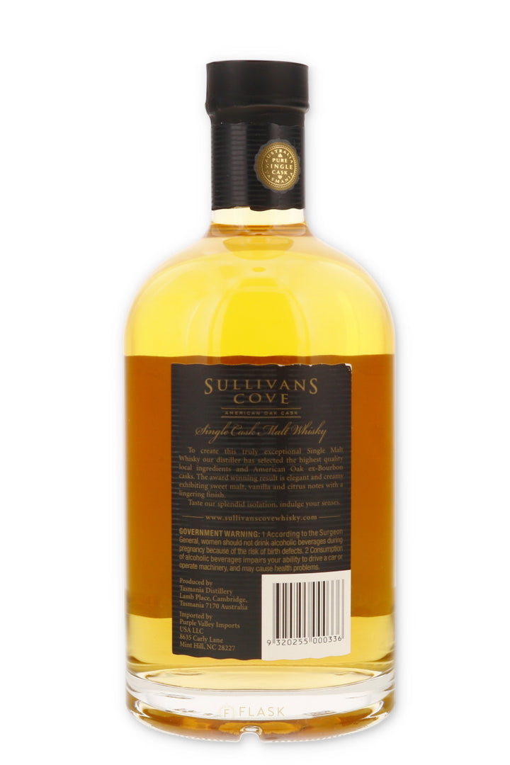 Sullivans Cove American Oak Single Cask 2013 - Flask Fine Wine & Whisky
