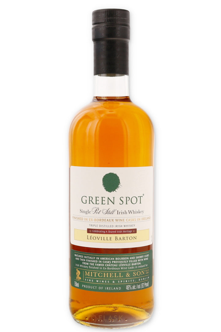 Green Spot Chateau Leoville Barton Bordeaux Cask Finish Irish Whiskey - Flask Fine Wine & Whisky