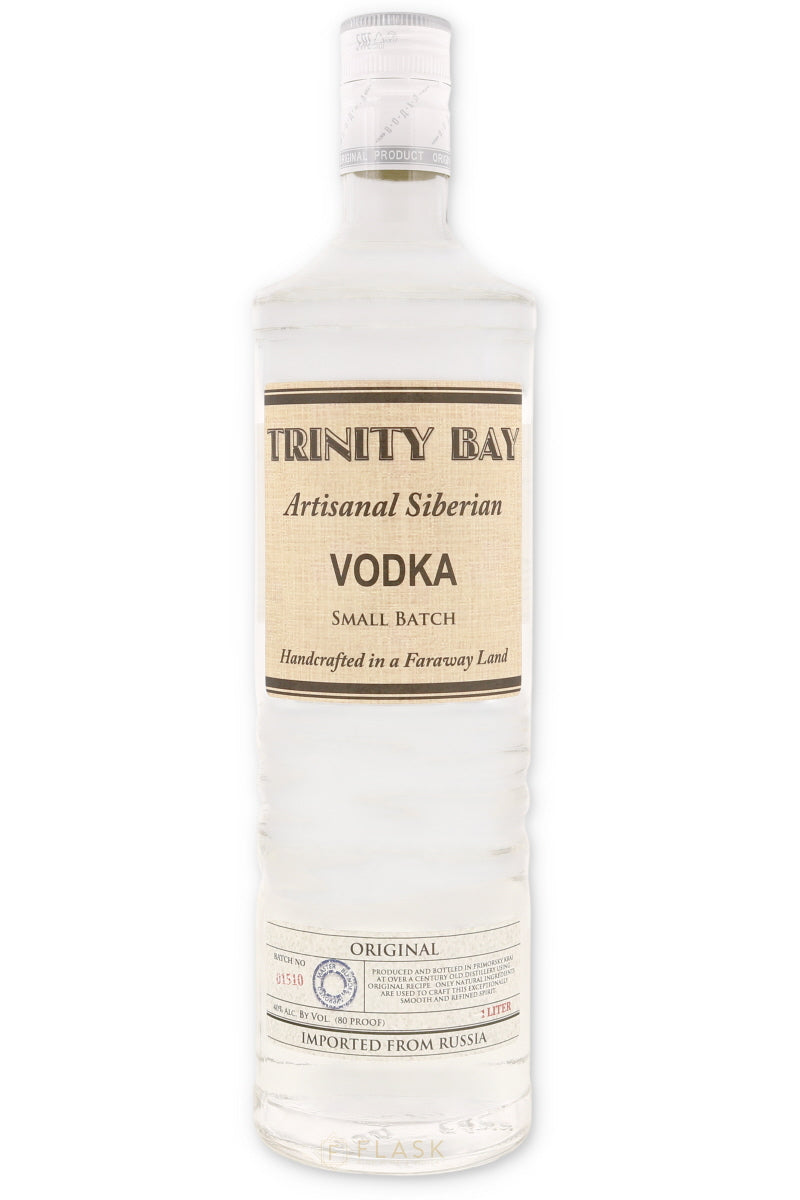 Trinity Bay Artisanal Siberian Vodka - Flask Fine Wine & Whisky