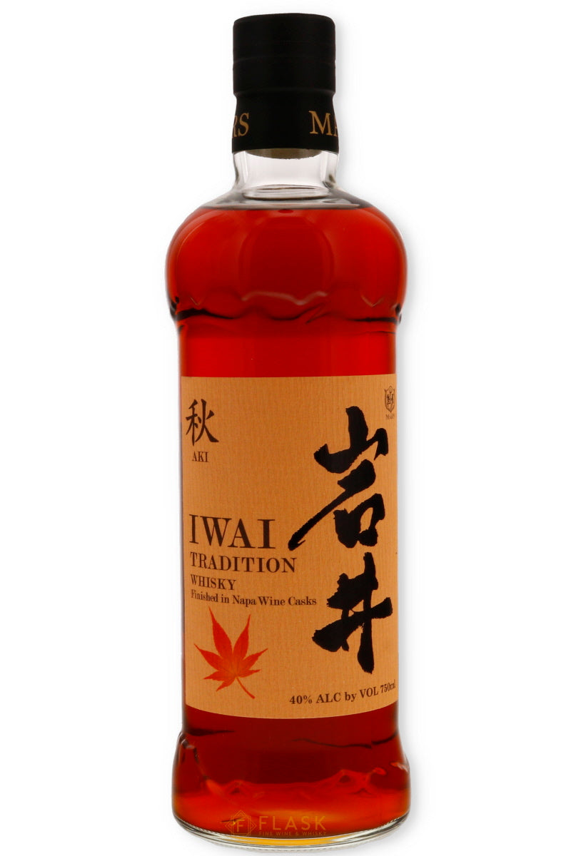Iwai Tradition Mars Whisky Cabernet Sauvignon Wine Cask Finish - Flask Fine Wine & Whisky