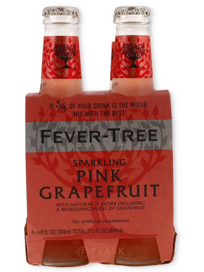 Fever Tree Sparkling Pink Grapefruit 4pk - Flask Fine Wine & Whisky