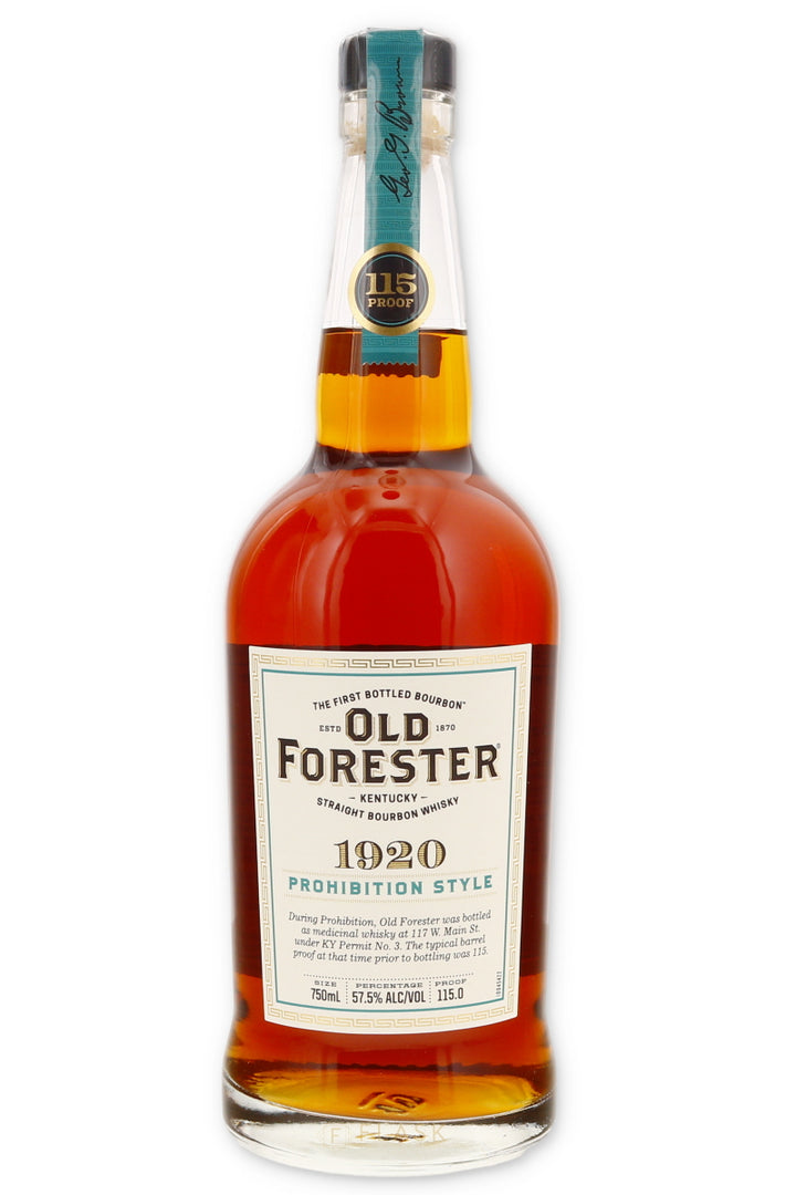 Old Forester 1920 Prohibition Style Bourbon - Flask Fine Wine & Whisky