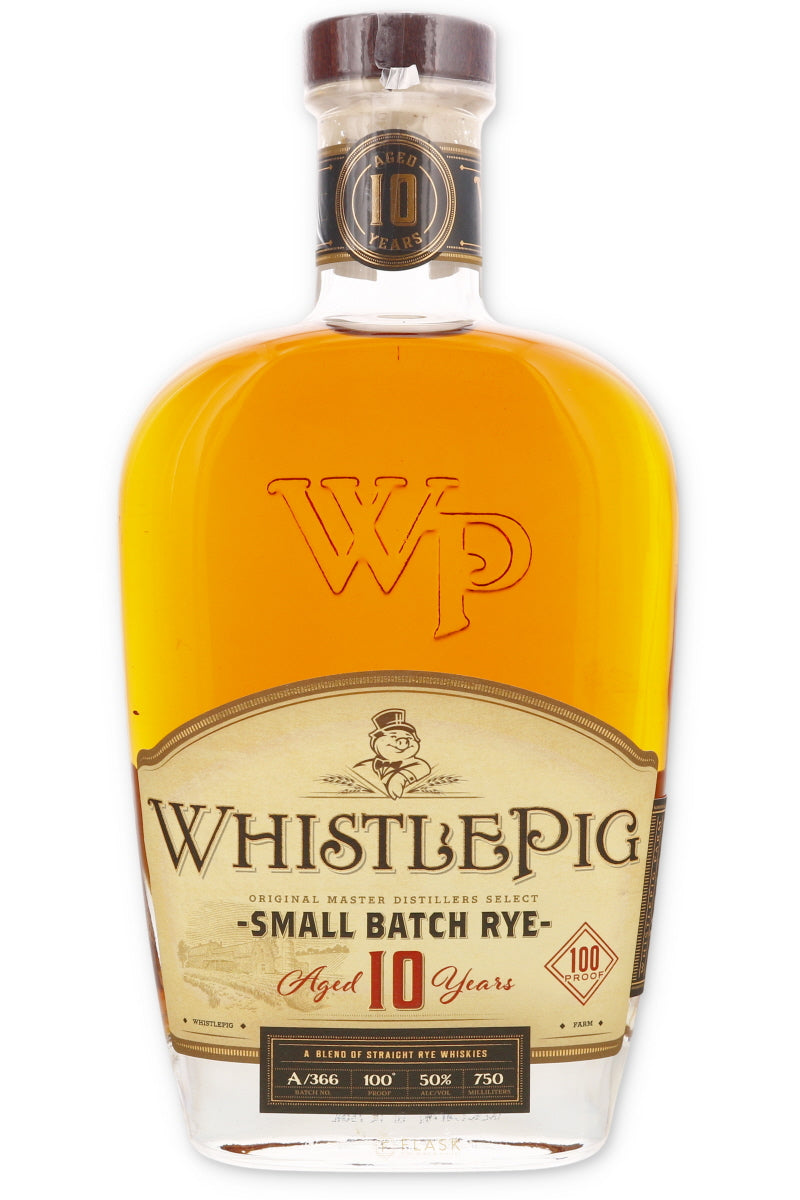 WhistlePig 10 Year Old Rye Whiskey - Flask Fine Wine & Whisky