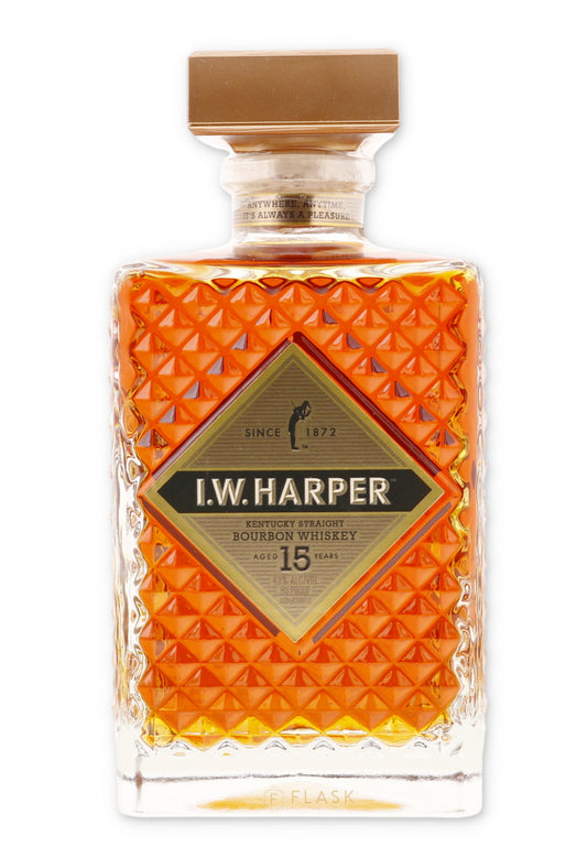 IW Harper 15 Year Old Bourbon - Flask Fine Wine & Whisky