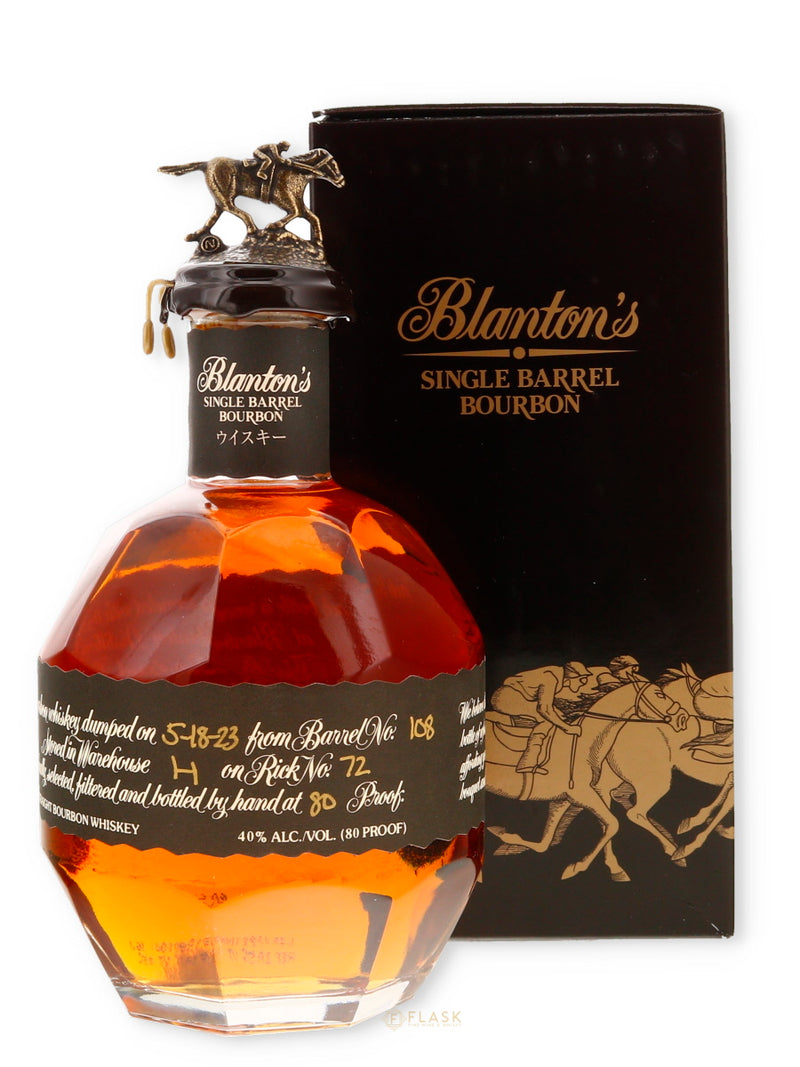Blantons Black Label Takara Single Barrel Bourbon 750ml - Flask Fine Wine & Whisky