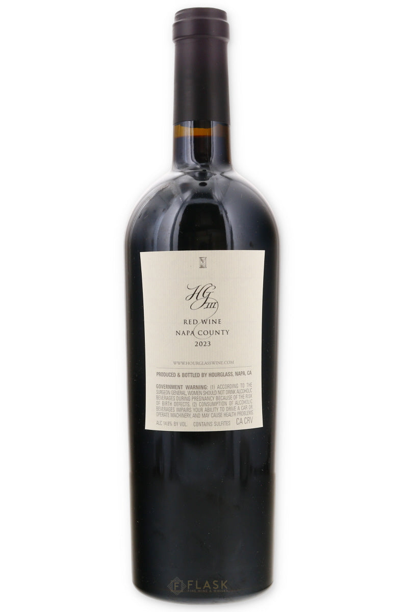 Hourglass HG III Proprietary Blend Napa Valley 2023