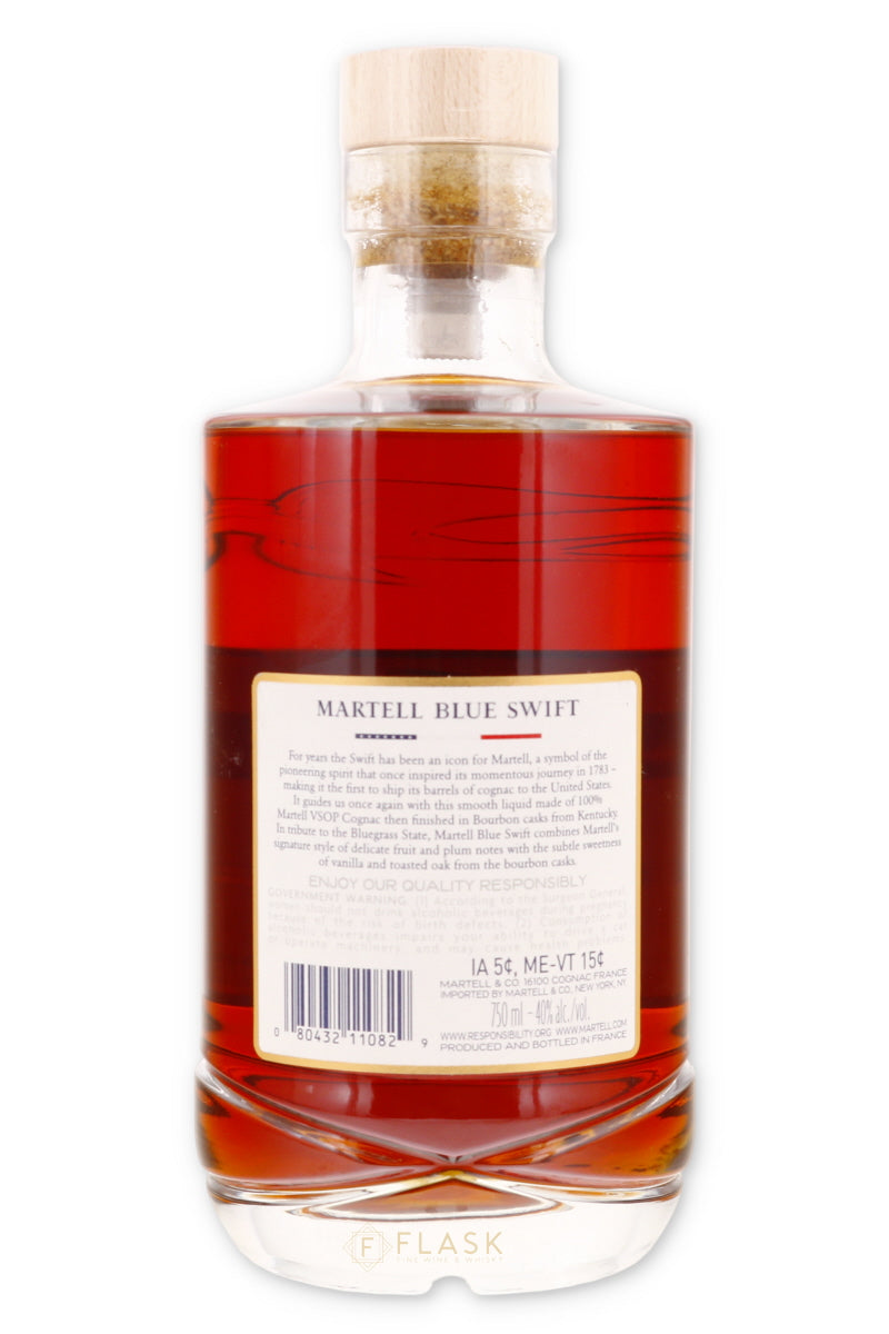 Buy Martell Blue Swift VSOP Cognac Finished in Bourbon Casks