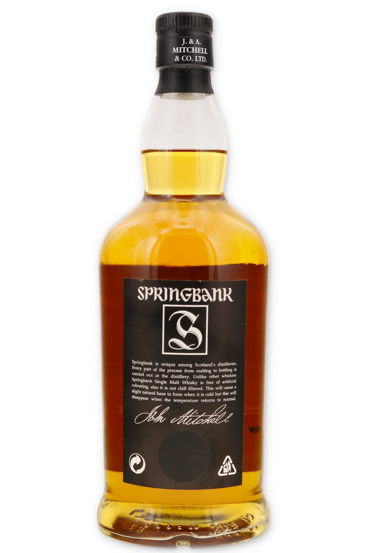Springbank CV Single Malt