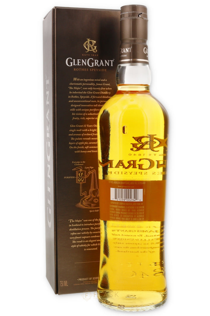 Glen Grant Single Malt Scotch Aged 12 years - Flask Fine Wine & Whisky