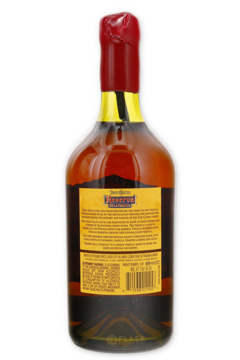 Buy Jose Cuervo Reserva De La Familia Extra Anejo Tequila | Flask