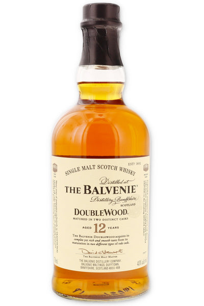 ウイスキー REMY MARTIN 1738 THE BALVENIE DOUBLEWOOD Balvenie DoubleWood 12 Single Malt Scotch Whisky - Flask