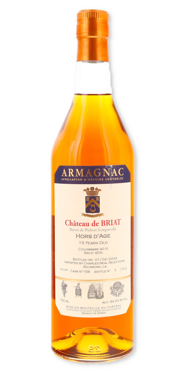 Chateau de Briat Hors dAge Baron de Pichon-Longueville Bas Armagnac