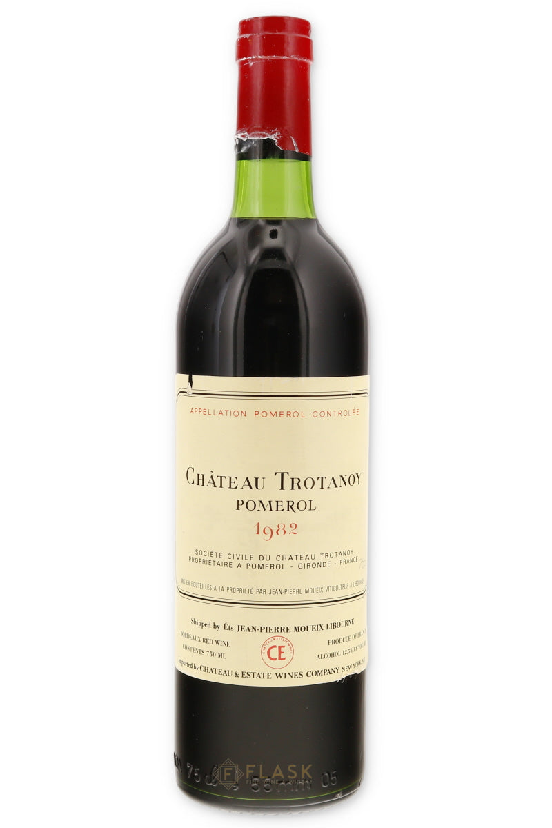 Chateau Trotanoy 1983 シャトー・トロタノワ 1983 Chateau Trotanoy Pomerol 1982 - Flask