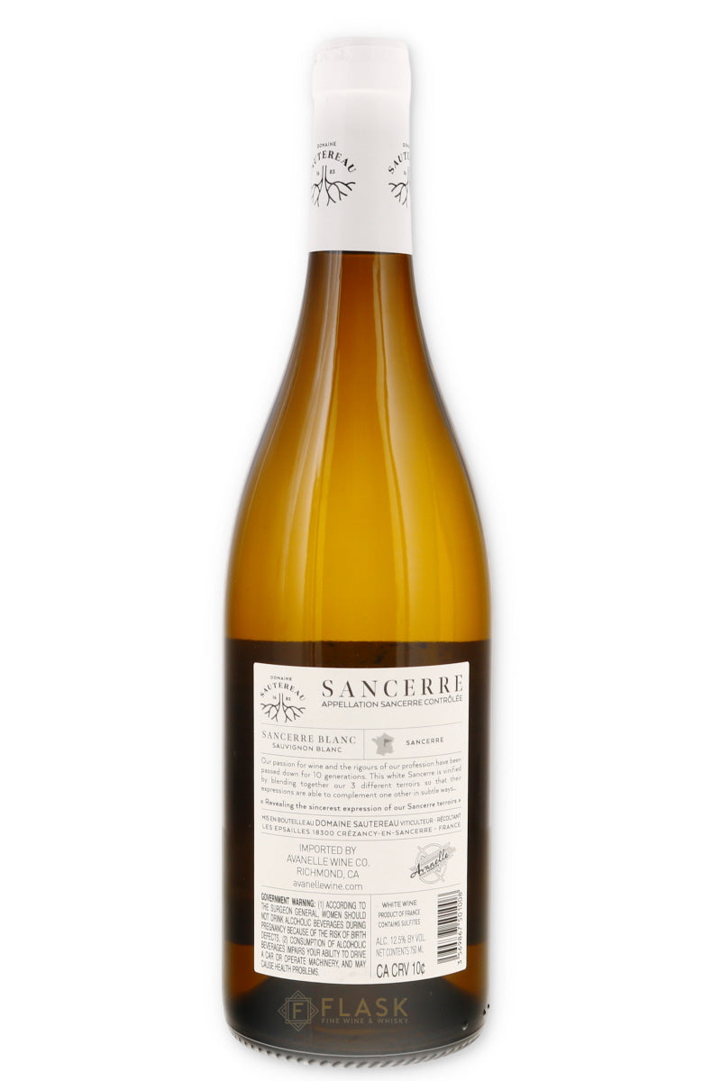 Domaine Sautereau Sancerre Blanc 2024 - Flask Fine Wine & Whisky