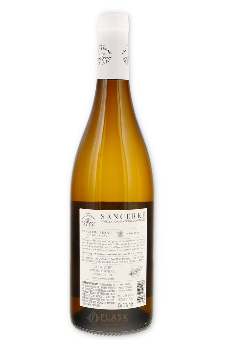 Domaine Sautereau Sancerre Blanc 2024 - Flask Fine Wine & Whisky