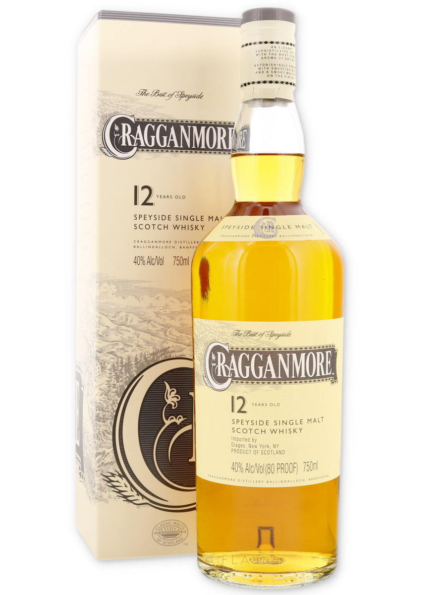 Cragganmore 12yr Highland 750 Single Malt Scotch - Flask Fine Wine & Whisky