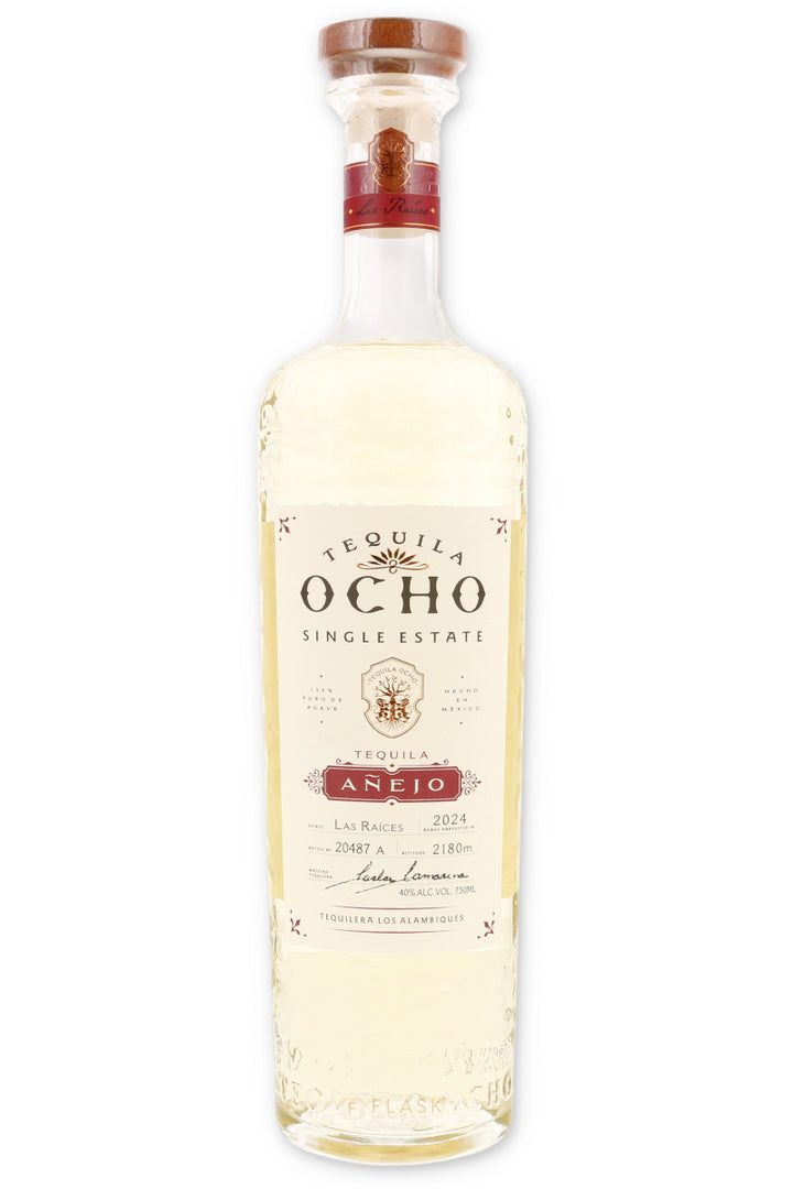 Tequila Ocho Single Estate Anejo - Flask Fine Wine & Whisky