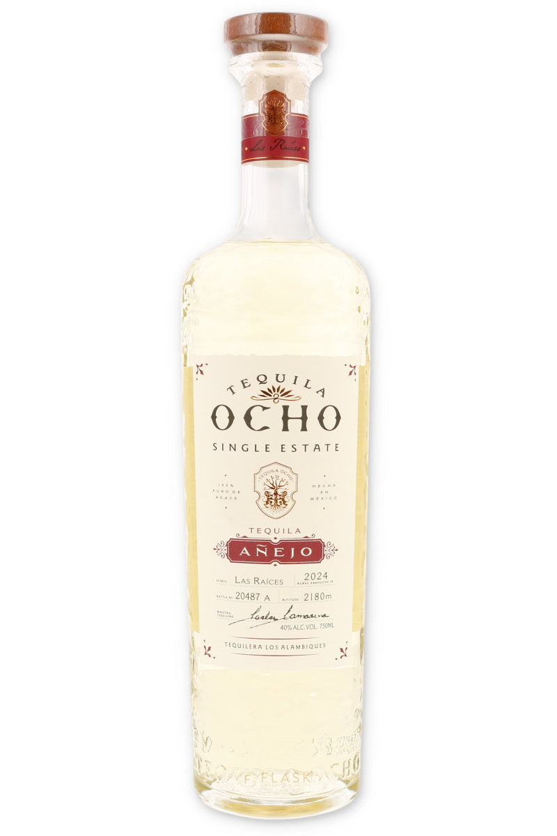 Tequila Ocho Single Estate Anejo - Flask Fine Wine & Whisky