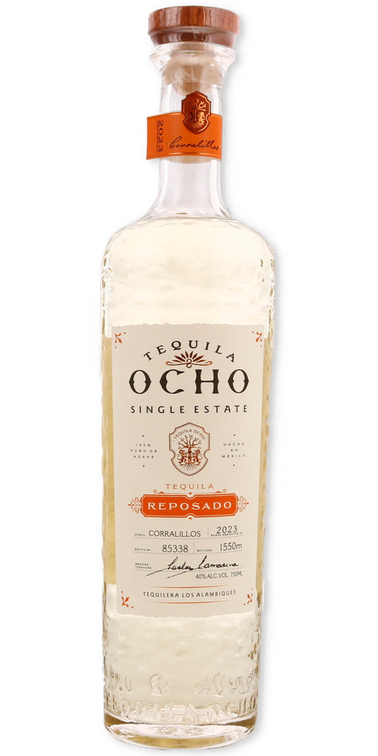 Tequila Ocho Single Estate Reposado - Flask Fine Wine & Whisky