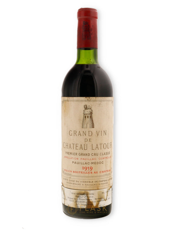 Chateau Latour 1959 - Flask Fine Wine & Whisky