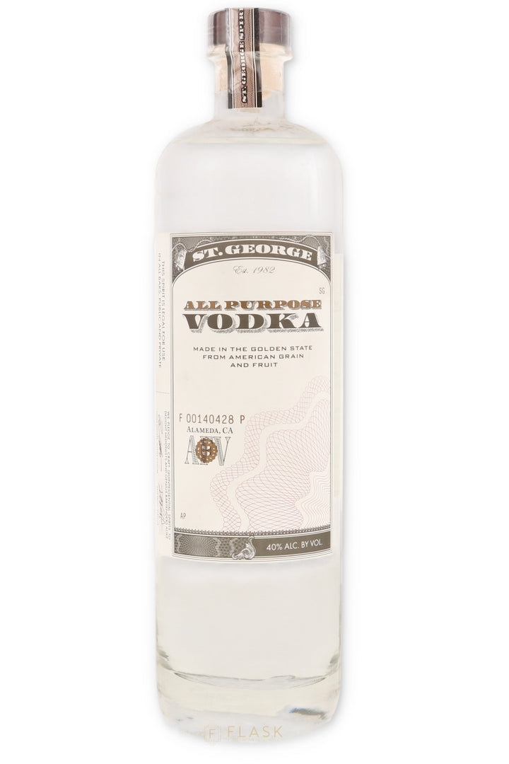 St George All Purpose Vodka 750ml - Flask Fine Wine & Whisky
