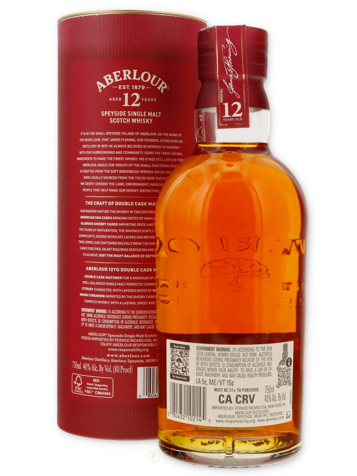 Aberlour Double Cask 12 Year Old 750ml