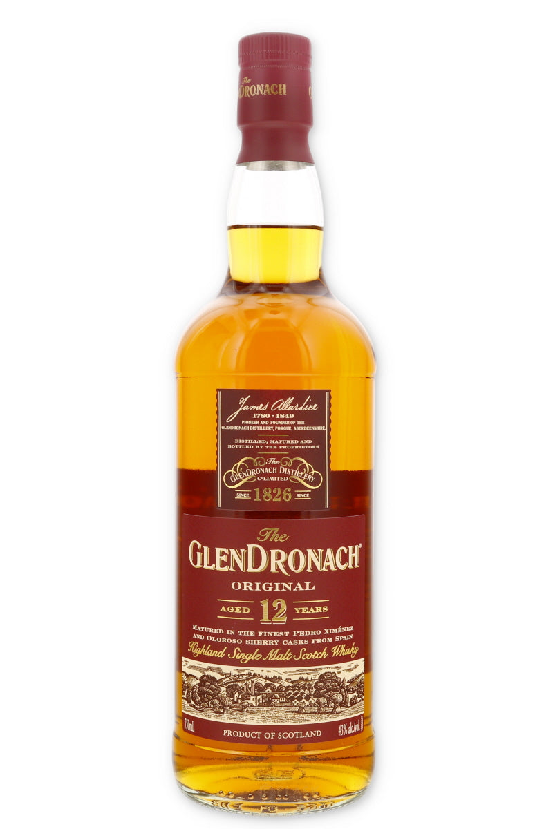 Glendronach 12 Year Single Malt - Flask Fine Wine & Whisky