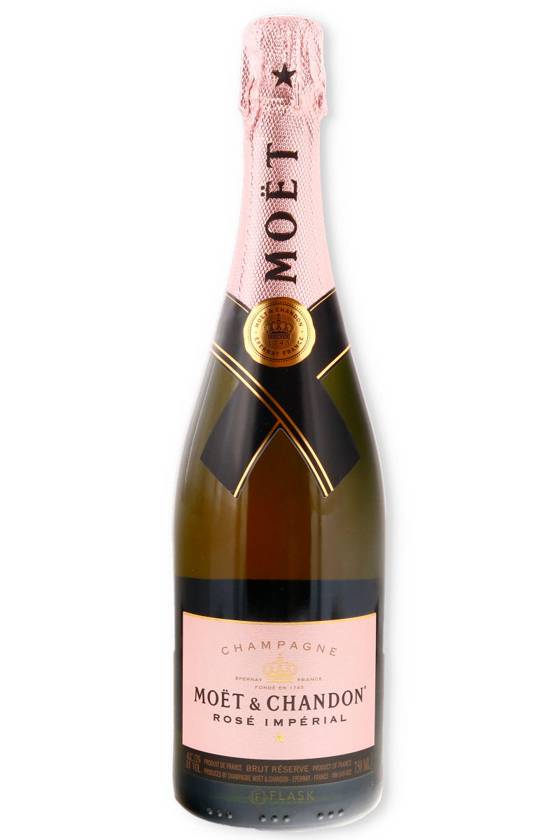Moet & Chandon Rose Imperial Brut NV Champagne - Flask Fine Wine & Whisky