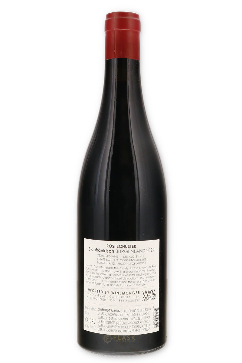 Rosi Schuster Blaufrankisch Burgenland 2022 - Flask Fine Wine & Whisky