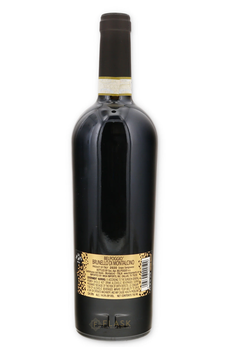 Belpoggio Brunello di Montalcino 2020 750ml - Flask Fine Wine & Whisky