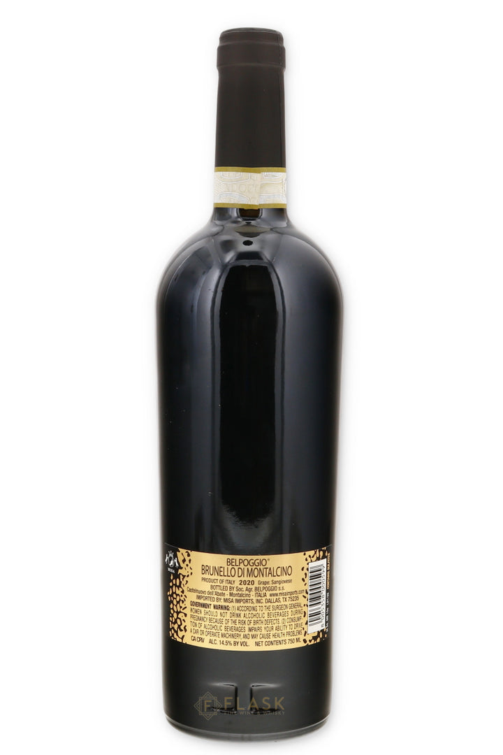 Belpoggio Brunello di Montalcino 2020 750ml - Flask Fine Wine & Whisky