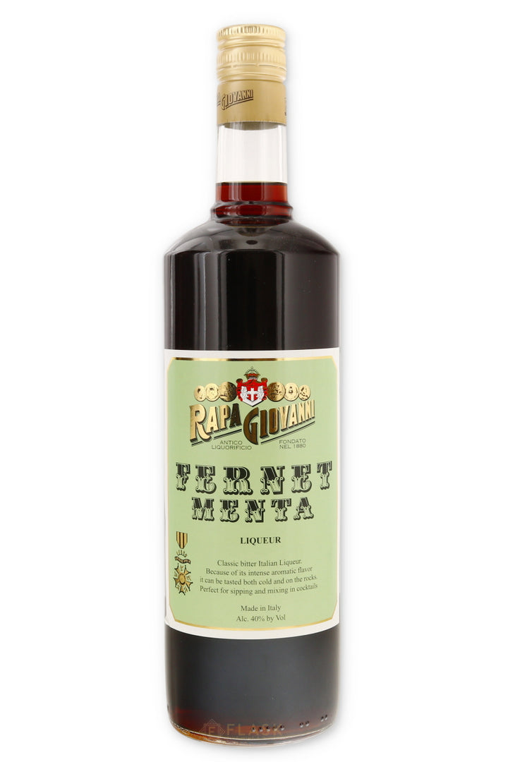 Rapa Giovanni Fernet Menta Liqueur 1 Liter - Flask Fine Wine & Whisky