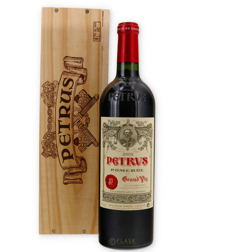 Petrus 2003 750ml Wood Box