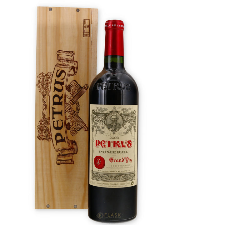 Petrus 2003 750ml Wood Box