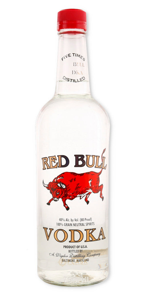 Red Bull Vodka Discontinued Label - Flask Fine Wine & Whisky