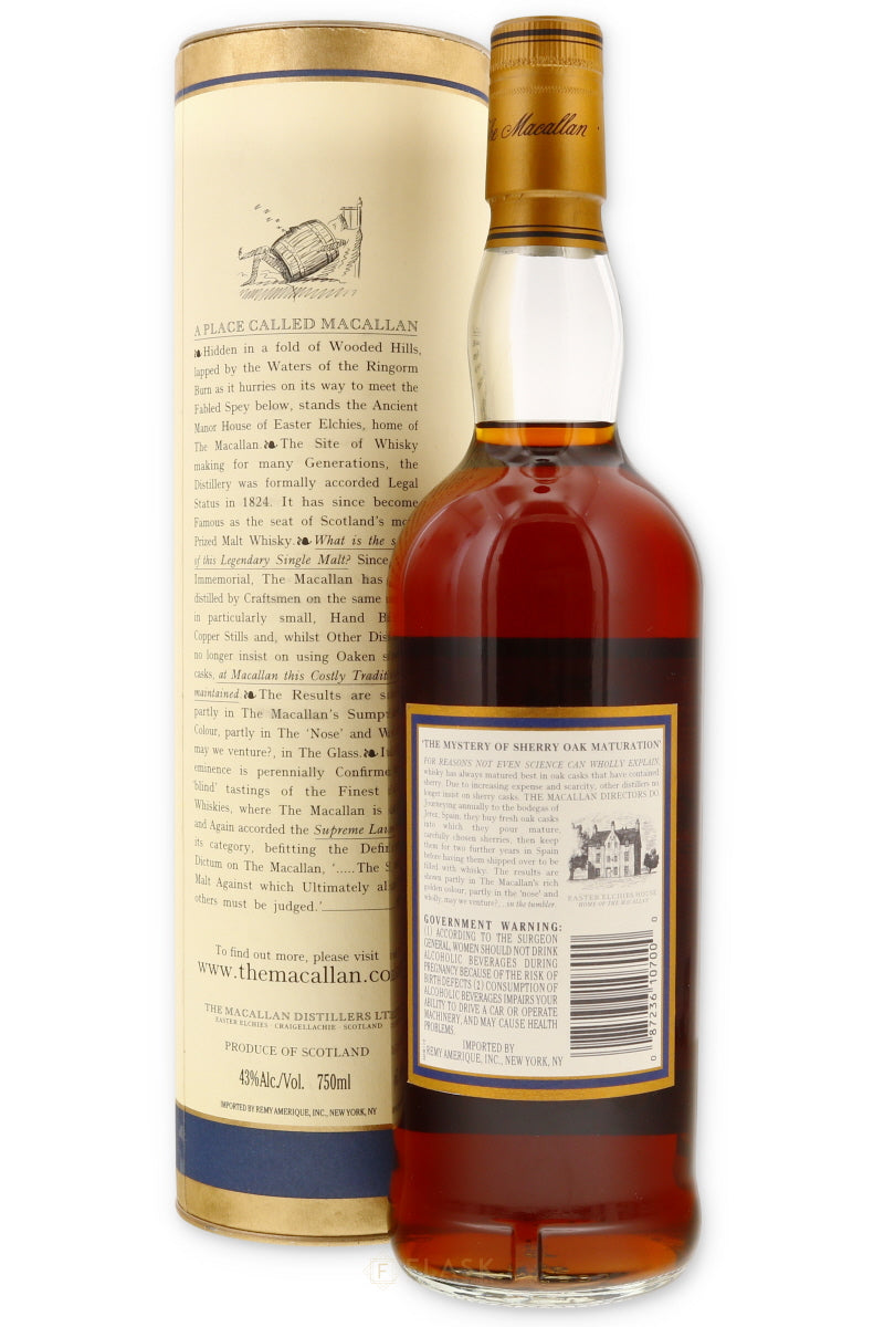 Buy Macallan 18 Year Sherry Oak 1984 | Flask Wines