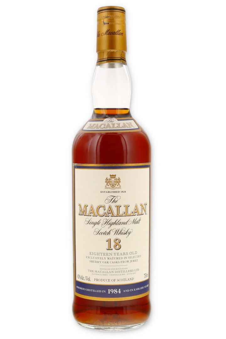 Macallan 18 Year Sherry Oak 1984