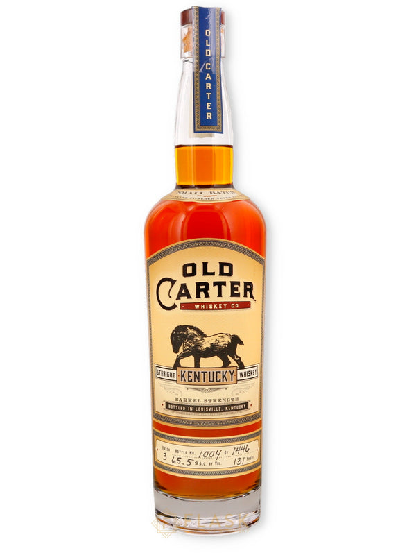 Old Carter Straight Kentucky Whiskey Small Batch 3  131.0 Proof - Flask Fine Wine & Whisky