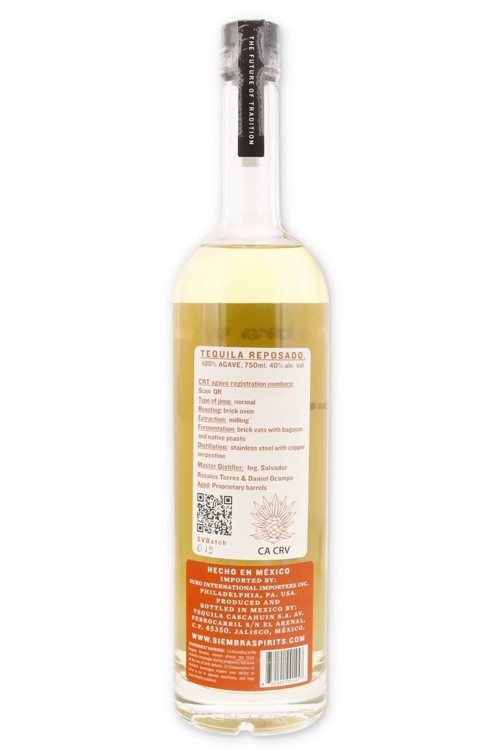 Siembra Valles Reposado Tequila - Flask Fine Wine & Whisky