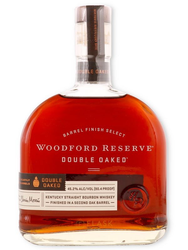 Woodford Reserve Double Oaked Bourbon Whiskey - Flask Fine Wine & Whisky