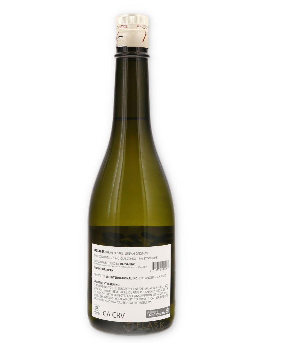 Dassai 45 Junmai Daiginjo Sake 720ml | Flask Wines