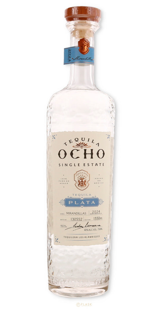 Tequila Ocho Single Estate Plata - Flask Fine Wine & Whisky