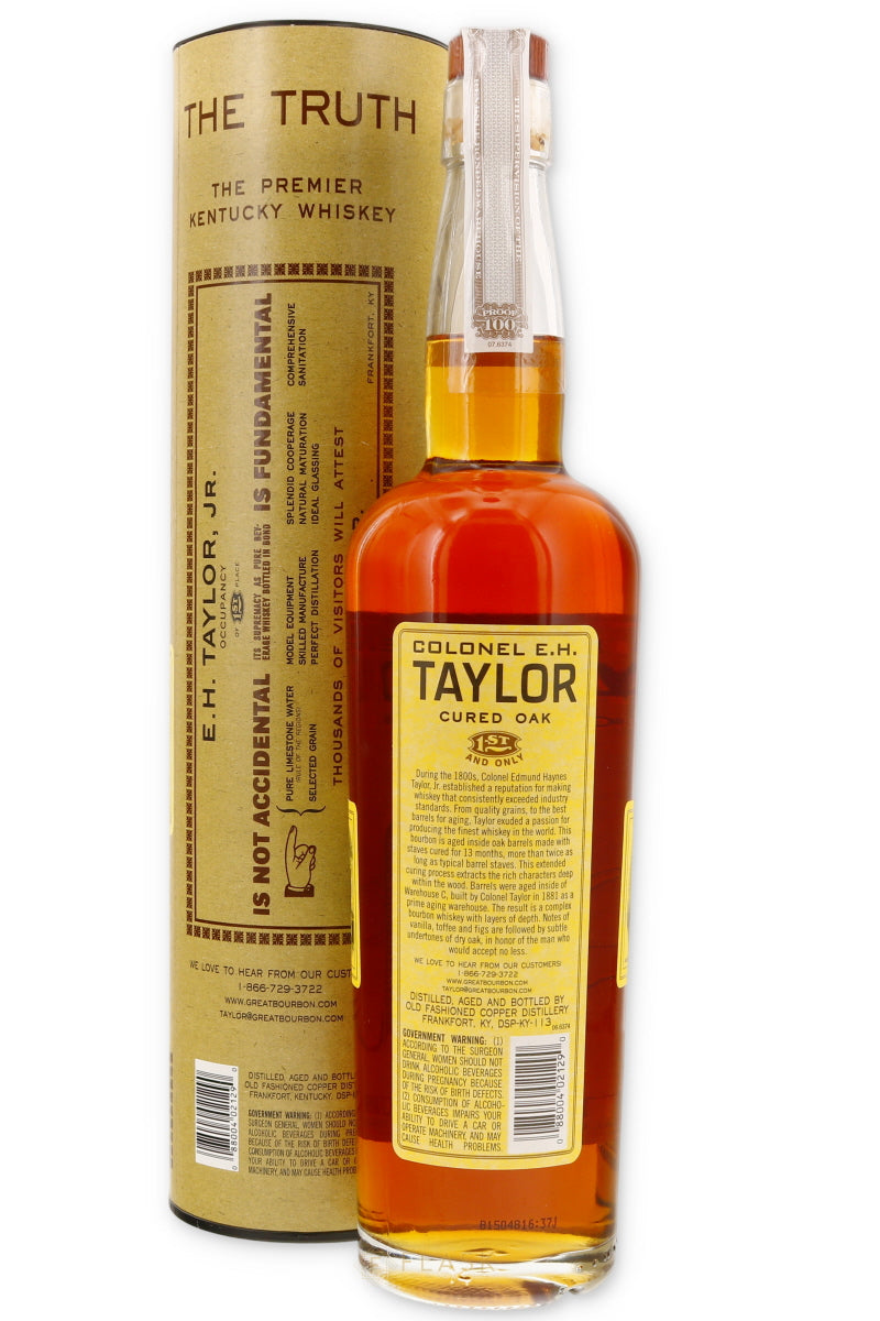Colonel E.H. Taylor Jr. Cured Oak 2015 Release 17 Year Bourbon 100 Proof