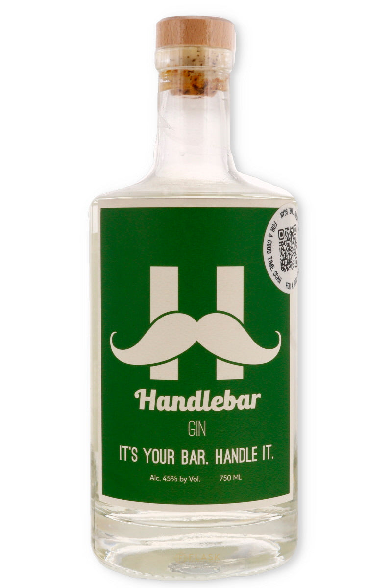 Handlebar Spirits Gin - Flask Fine Wine & Whisky