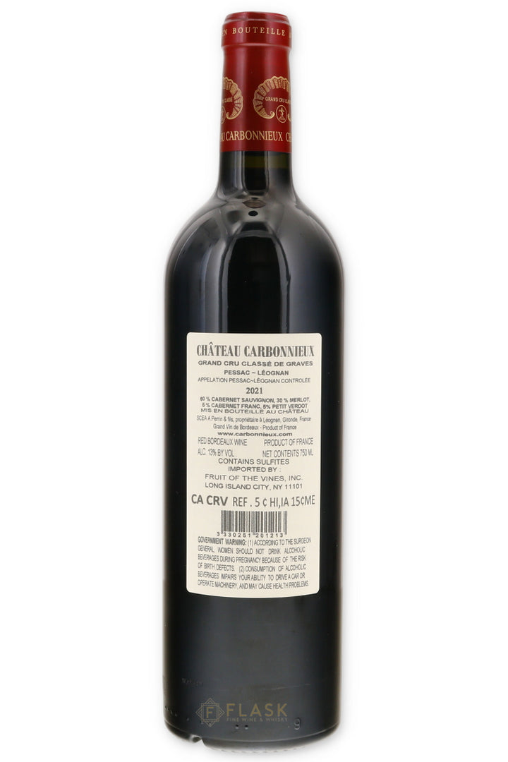 Chateau Carbonnieux Pessac-Leognan 2021 - Flask Fine Wine & Whisky