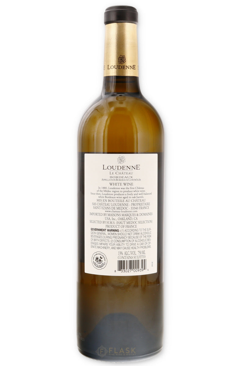 Chateau Loudenne Bordeaux Blanc 2018 - Flask