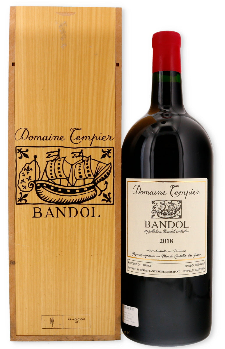 Domaine Tempier Bandol Rouge 2018 3 Liter Double Magnum - Flask Fine Wine & Whisky