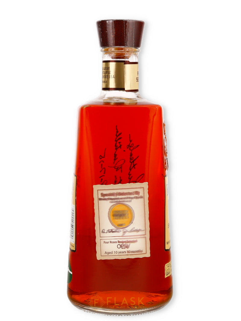 Four Roses Whisky Magazine Icons 2015 Single Barrel OESV Aged 10 Years 10 Months 60.7% / Autographed - Flask Fine Wine & Whisky