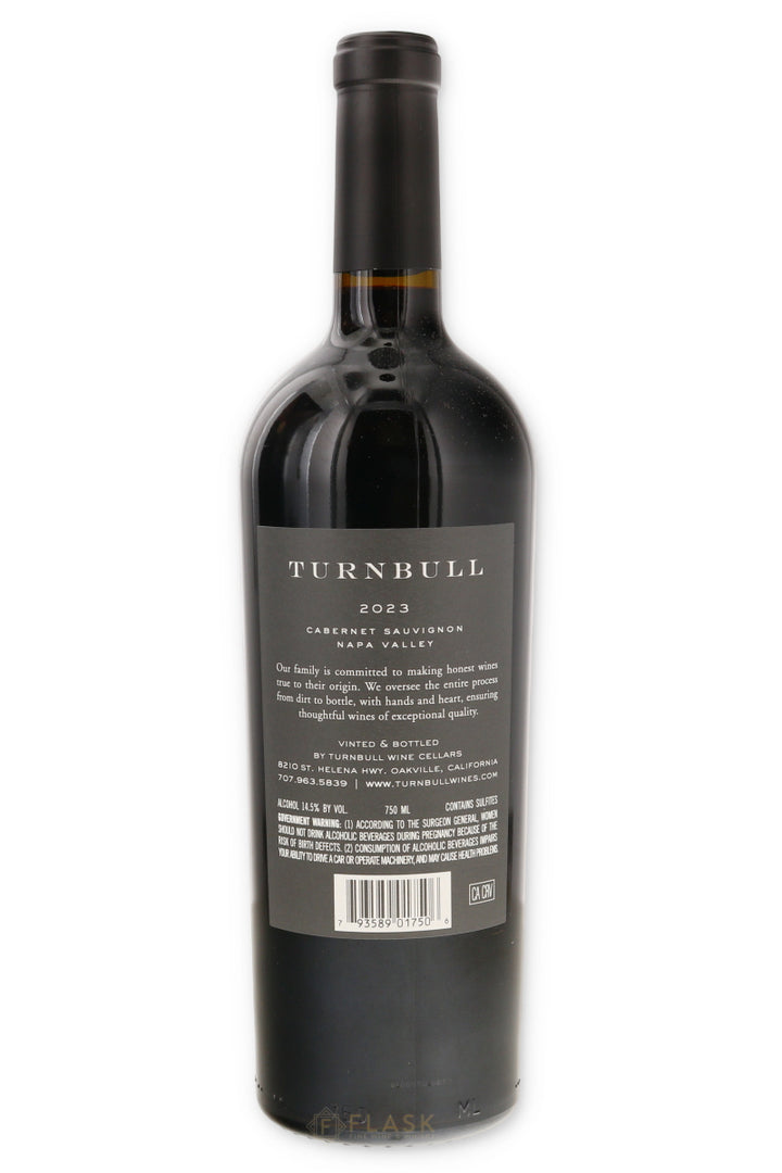 Turnbull Cabernet Sauvignon Napa Valley 2023 - Flask Fine Wine & Whisky