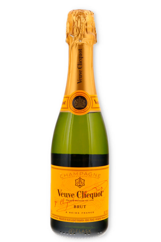 Veuve Clicquot Yellow Brut Champagne 375ml / Half Bottle - Flask Fine Wine & Whisky